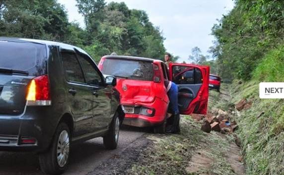 Acidente envolve três veículos na BR-386, em FW - foto 3