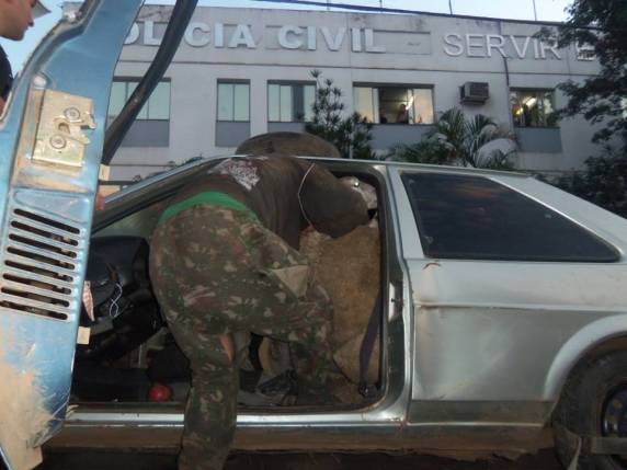 Trio é preso com 15 ovelhas furtadas dentro de carro em Uruguaiana - foto 2