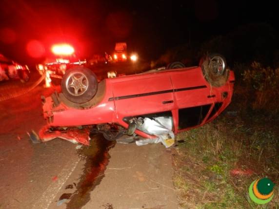 Colisão frontal entre carro e caminhonete deixa um morto e dois feridos no município de Pontão - foto 3