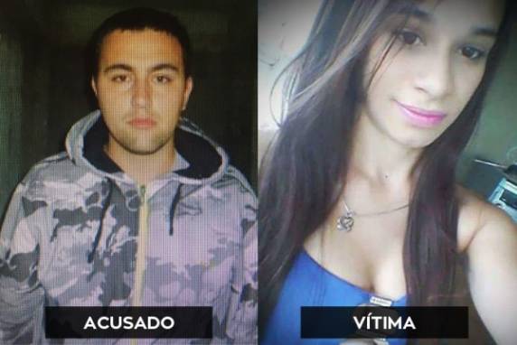 O assassino agrediu e depois queimou o corpo de uma jovem
