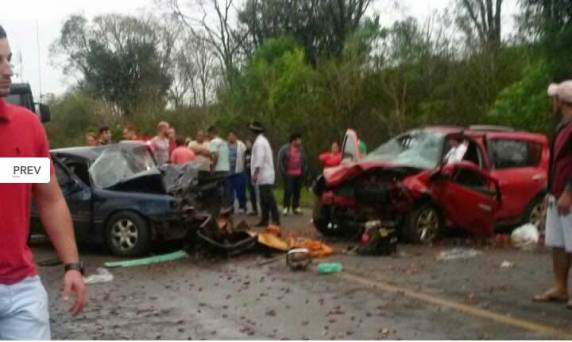 Acidente deixa vítima fatal e vários
feridos em Nonoai - foto 3