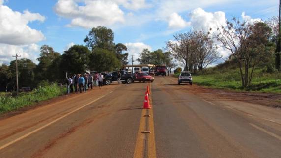 Acidente deixa 4 pessoas feridas na BR-468, em Coronel Bicaco - foto 3