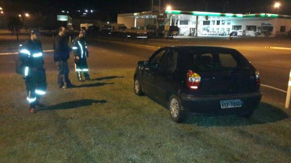 Acidente no trevo da BR 386 em
Carazinho - foto 2