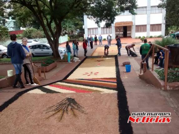A mobilização é para a celebração de Corpus Christi em Três de 

Maio