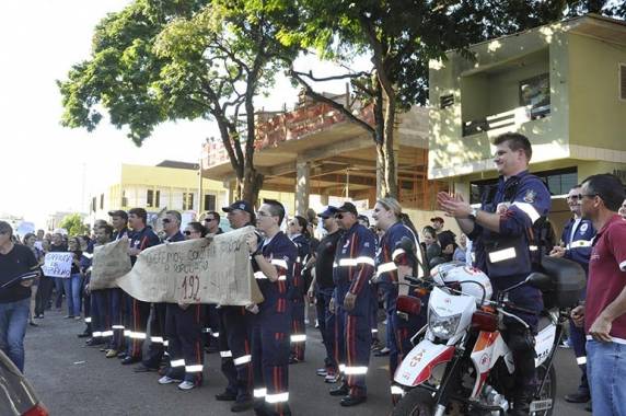 Protesto contra demissões no Vida & Saúde - foto 4