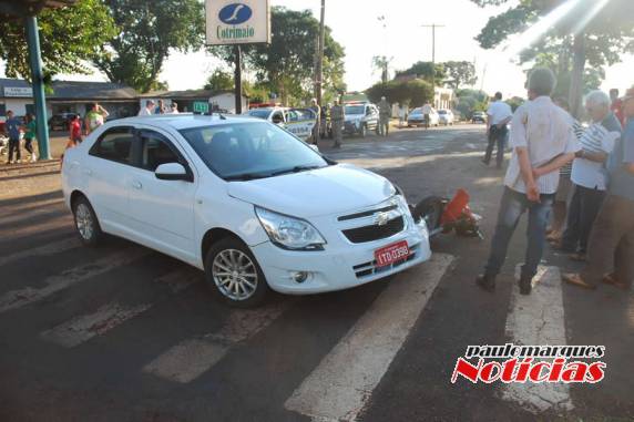 Colisão envolvendo carro e moto deixa motoqueiro ferido em Três de Maio - foto 4