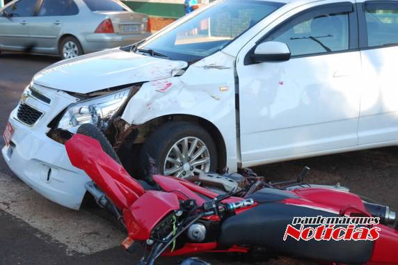 Colisão envolvendo carro e moto deixa motoqueiro ferido em Três de Maio - foto 6