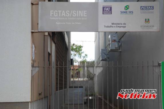 A agência local está fechada