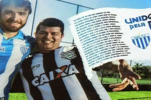 Capitães apertam as mãos por paz no clássico de Floripa:
"Somos exemplos" - foto 3
