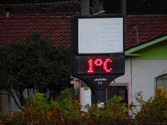 Bom Jardim da Serra, SC, registra temperatura de -2°C, diz Inmet - foto 2