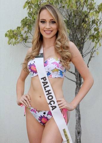 Sabrina Meyer, representante de Palhoça, é eleita
Miss Santa Catarina - foto 2