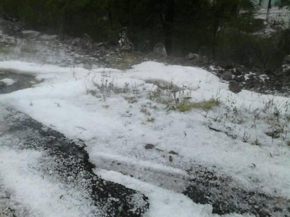 Chuva de granizo atinge cidades no Norte do Rio Grande do Sul - foto 3