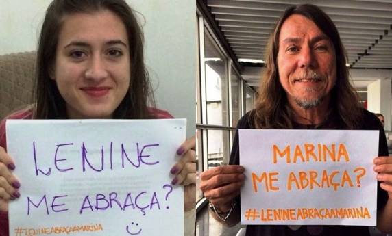 Jovem portadora de fibrose cística realiza sonho e abraça cantor Lenine - foto 2