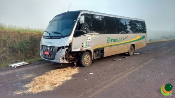 Colisão entre carro e micro-ônibus deixa cinco feridos em Pontão - foto 3