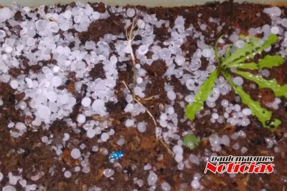 Toda a região 

teve fortes precipitações na noite desta segunda-feira