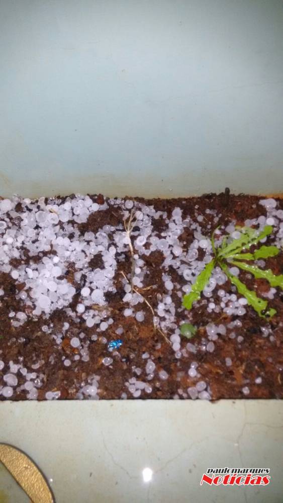 Toda a região 

teve fortes precipitações na noite desta segunda-feira
