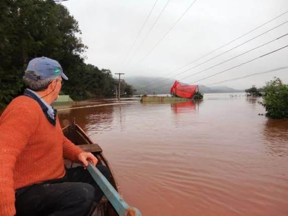 Rio Uruguai atingiu 14,65mt em Porto
Mauá - foto 2