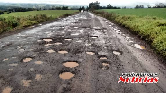 Situação de calamidade na ERS-342 próximo a Ijuí - foto 2