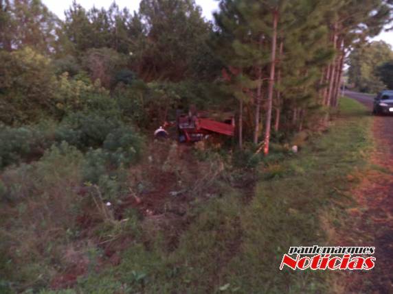 Jovem morre depois de uma saída de pista na BR-468 em Tiradentes do Sul - foto 2