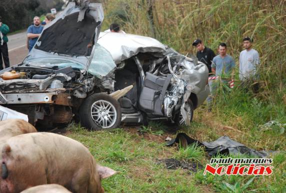 Homem morre em acidente que envolveu três veículos na BR-472 em Santa Rosa - foto 3