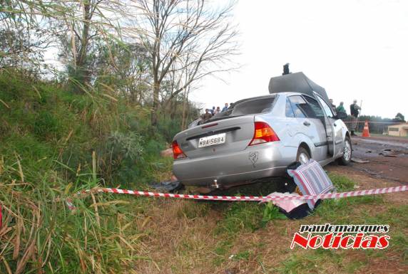 Homem morre em acidente que envolveu três veículos na BR-472 em Santa Rosa - foto 6