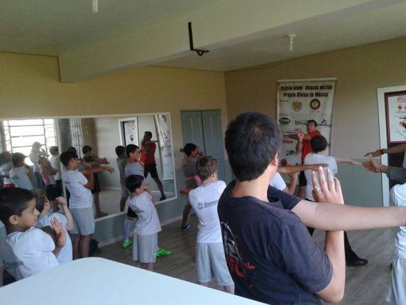 Pelotão Mirim retorna de férias e ganha aula de Aeroboxe - foto 6