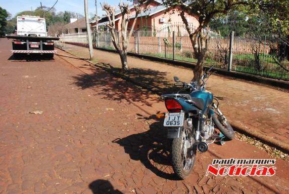 Jovem
fica ferido em colisão entre moto e automóvel em Três de Maio - foto 3