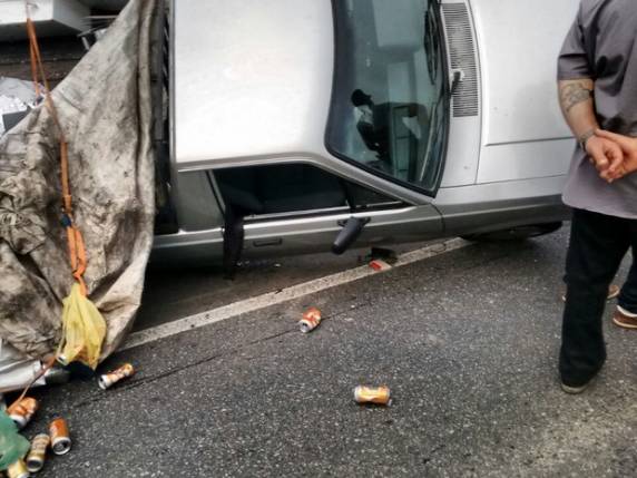 Assalto no PR termina com batida frontal e mortes no Norte de SC - foto 3