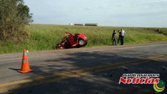 Quatro pessoas morrem em colisão na BR-386 

próximo a Tio Hugo - foto 3