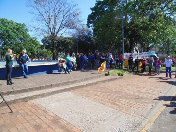 Cpers/Três de Maio realizou ato público nesta sexta-feira - foto 5