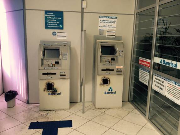 Furto no Banrisul de Mata é o quinto registrado na região Central em agosto - foto 2
