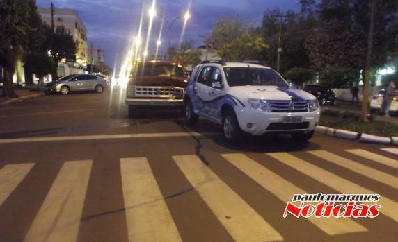 Acidente com
danos materiais no centro de Três de Maio - foto 3