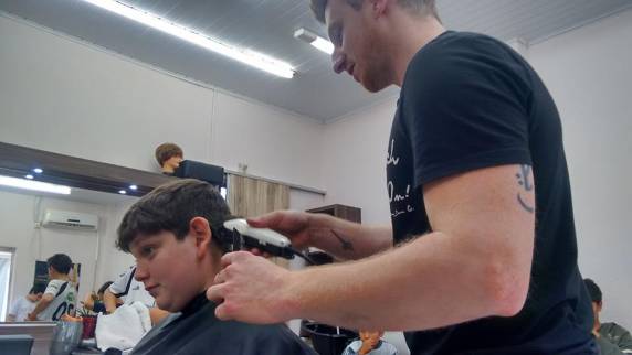Pelotão Mirim nos preparativos
para o Desfile Cívico na Semana da Pátria - foto 2