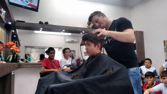 Pelotão Mirim nos preparativos
para o Desfile Cívico na Semana da Pátria - foto 6