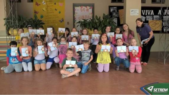 “Atividades de pesquisa do projeto “Educação Inclusiva: Acessibilidade, Orientação e Mobilidade no Contexto Escolar” foi direcionado a educandários da rede 

municipal