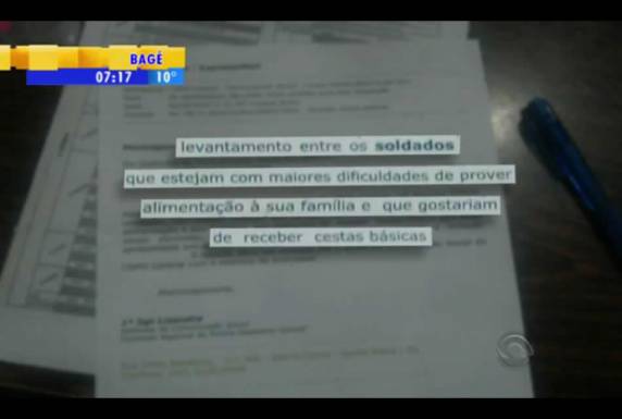 Cestas básicas são doadas ao Comando Regional de Polícia Ostensiva