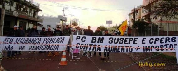 Ijuí amanhece sem transporte público e
policiamento - foto 3