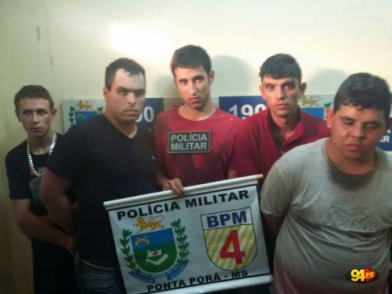 Quadrilha de jovens passo-fundenses é desmantelada no Mato Grosso do Sul - foto 2