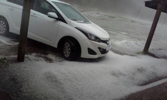 Muito granizo em cidades da Serra Gaúcha - foto 3
