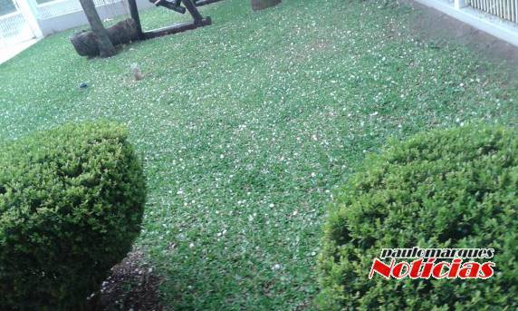 Granizo atinge Boa Vista do Buricá - foto 5
