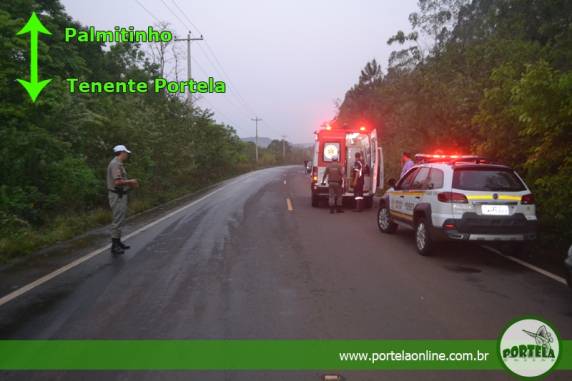 Motorista morre após saída de pista na RSC-472 em Tenente Portela - foto 3