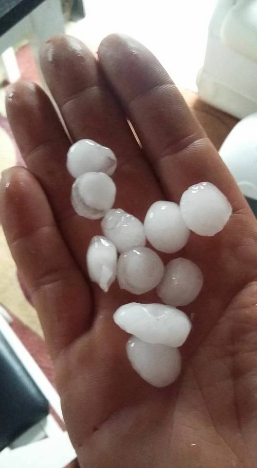 Chuva de granizo deixa itapemenses assustados - foto 2