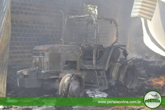 Incêndio causa prejuízo milionário para agricultor de Barra do Guarita - foto 2