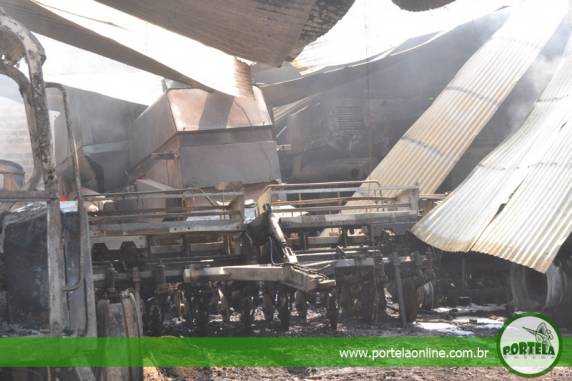 Incêndio causa prejuízo milionário para agricultor de Barra do Guarita - foto 5