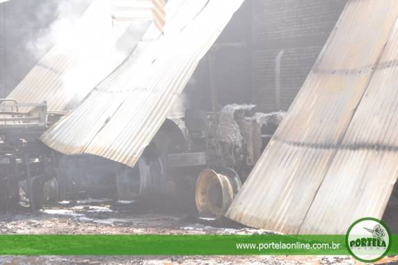 Incêndio causa prejuízo milionário para agricultor de Barra do Guarita - foto 4