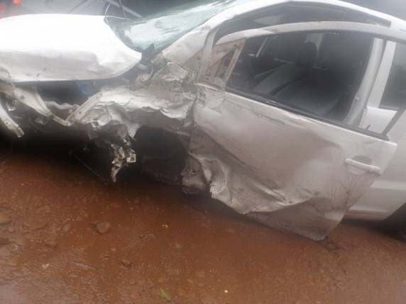 Acidente envolve ambulância de Humaitá e carro de Três Passos na BR-468 - foto 3