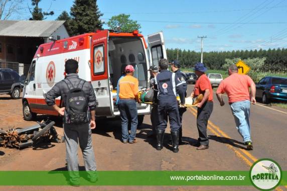 Dois feridos em acidente com moto na ERS-330 em Tenente Portela - foto 3
