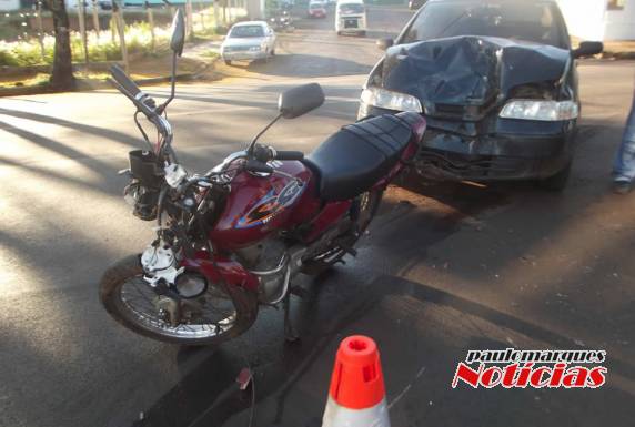 Motoqueiro fica ferido em colisão com automóvel em Três de
Maio - foto 3
