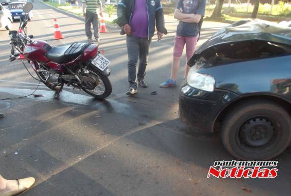 Motoqueiro fica ferido em colisão com automóvel em Três de
Maio - foto 6
