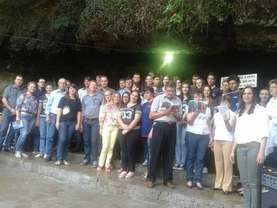 Reinauguração da Gruta Nossa Sehora de Lourdes em São José do Inhacorá - foto 3